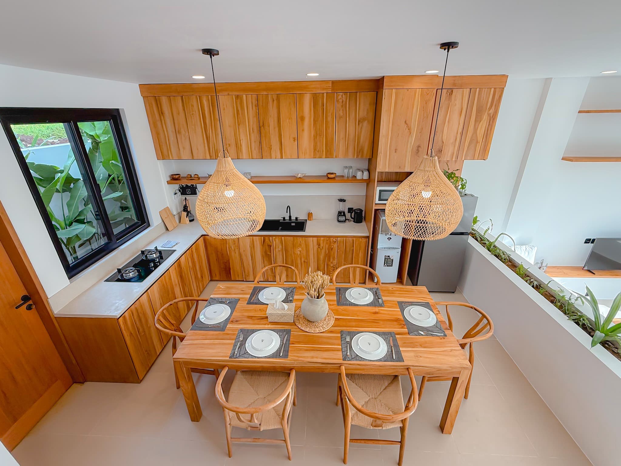 Living room in an ATELIERO-managed villa